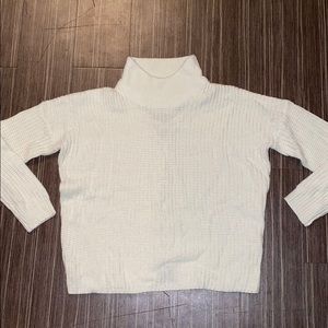 WAFFLE KNIT SWEATER